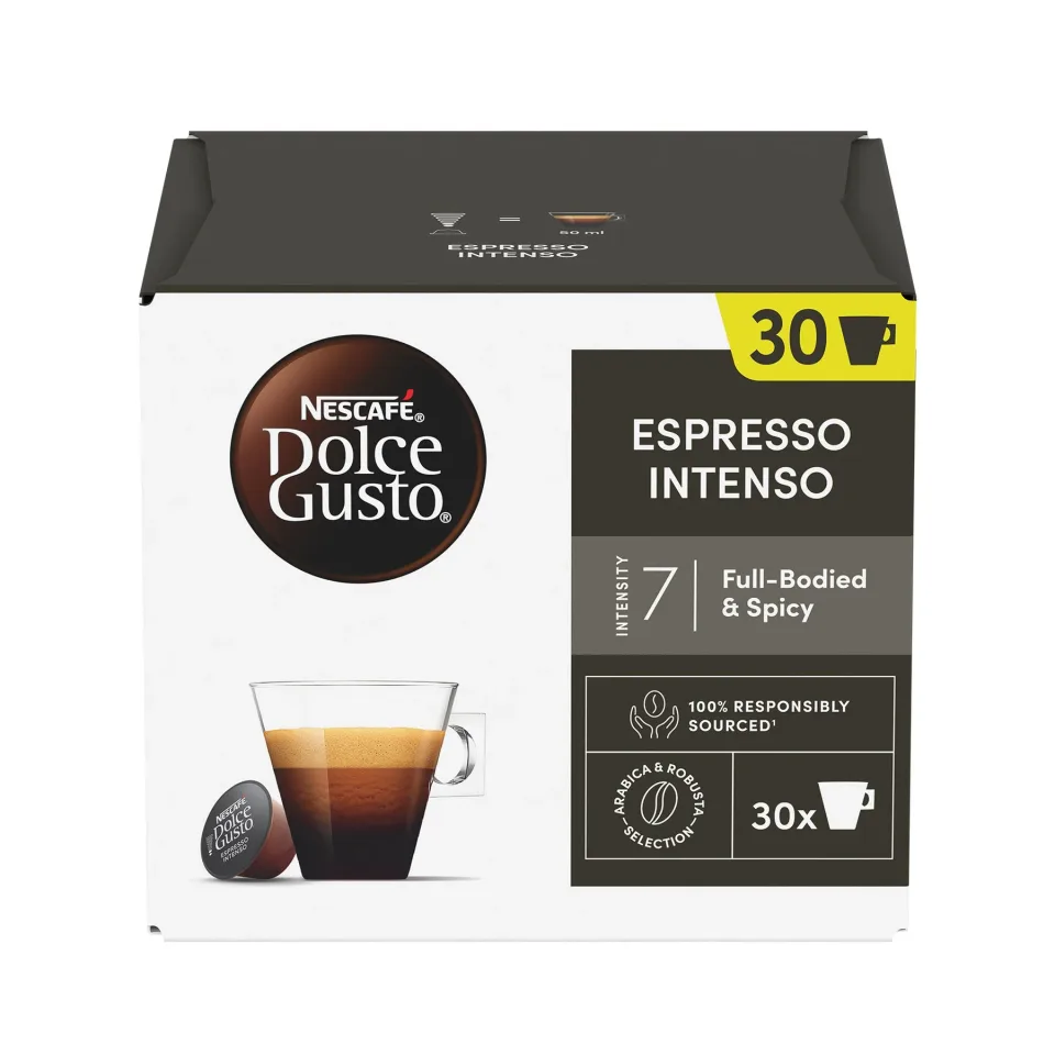 Capsule de cafea Nescafe Dolce Gusto Espresso Intenso, 30 bucăți