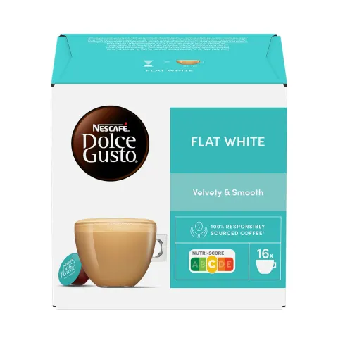 Capsule de cafea Nescafe Dolce Gusto Flat White, 16 buc