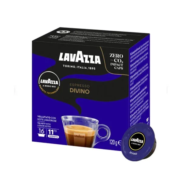Capsule de cafea Lavazza A Modo Mio Divino, 16 buc