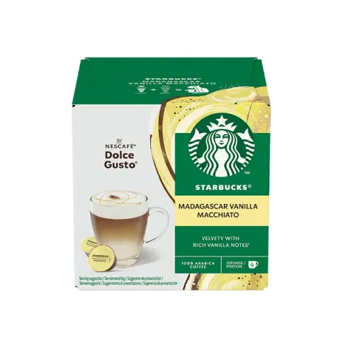 Capsule Nescafe Dolce Gusto Starbucks Vanilla Macchiato, 12 buc.