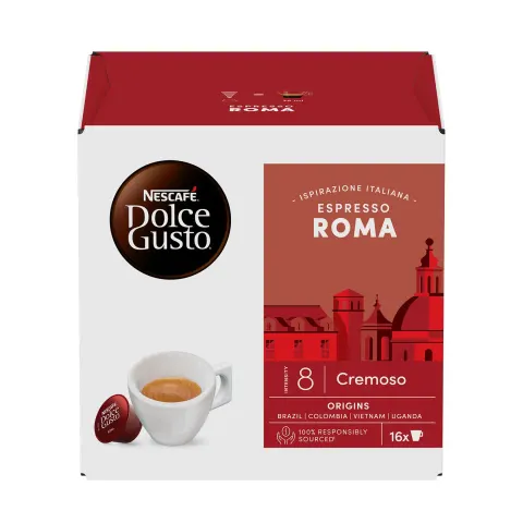 Capsule de cafea Nescafe Dolce Gusto Roma, 16 bucăți