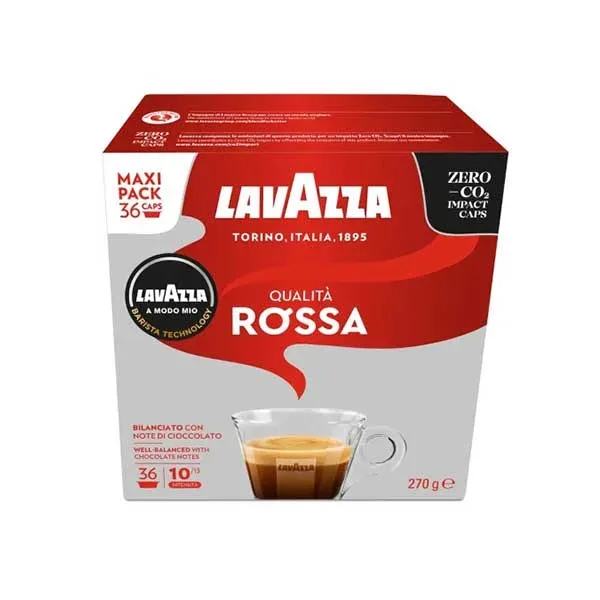 Capsule de cafea Lavazza A Modo Mio, Qualita Rossa, 36 buc.