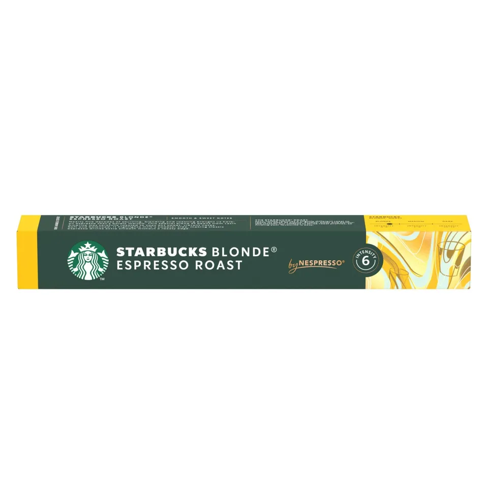 Capsule de cafea Starbucks Blonde Espresso Roast, 10 buc.