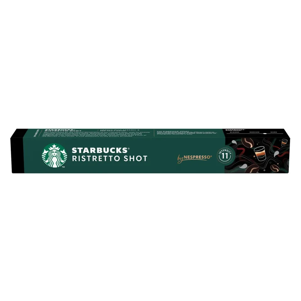 Capsule de cafea Starbucks Ristretto Shot, 10 buc.