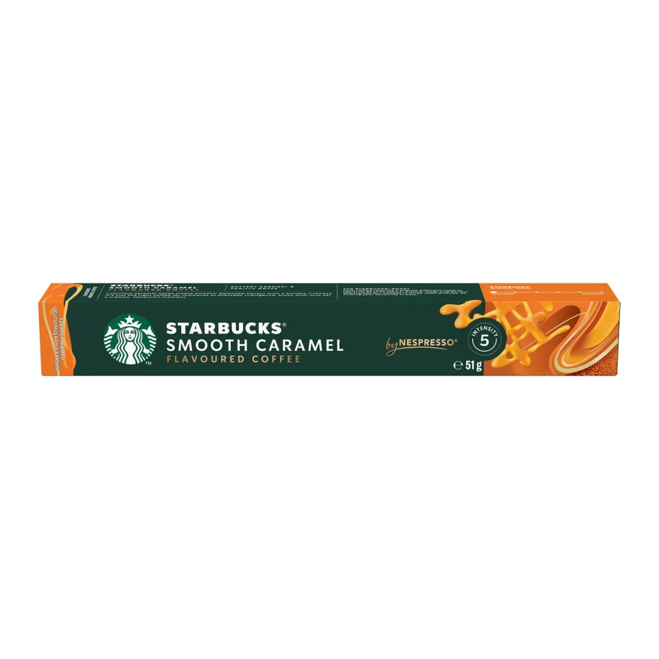Capsule de cafea Starbucks Smooth Caramel, pentru Nespresso, 10 bucăți