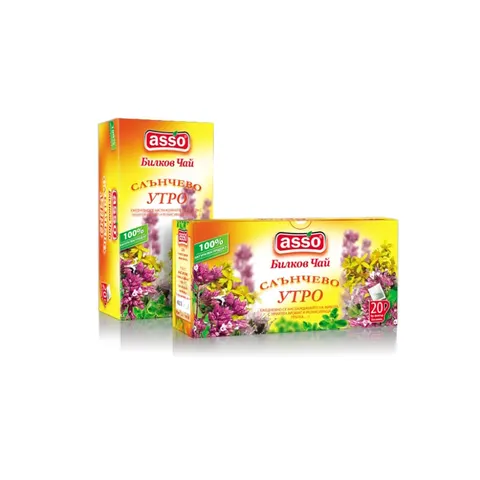 Asso Tea ''Morning'', plante medicinale, 20 buc