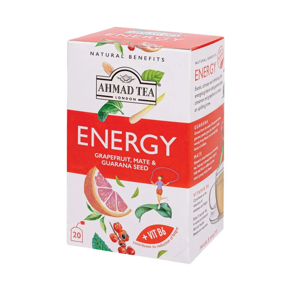 Ahmad Tea Natural Benefits „Energy”, ceai din plante, plicuri, 20
