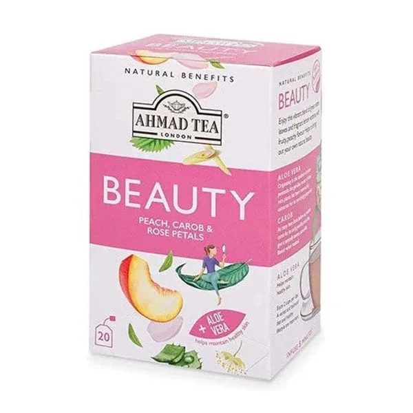 Ahmad Tea Natural Benefits „Beauty”, ceai din plante, plicuri de ceai, 20