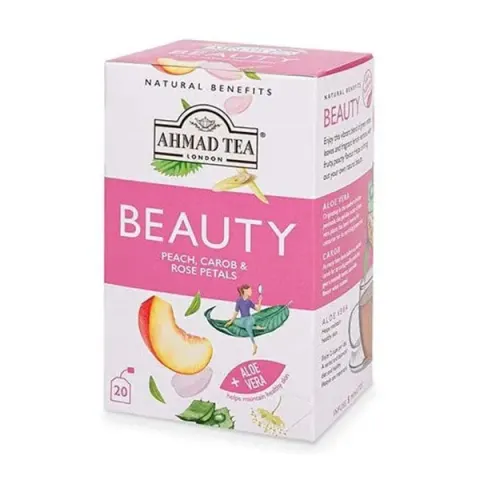 Ahmad Tea Natural Benefits „Beauty”, ceai din plante, plicuri de ceai, 20