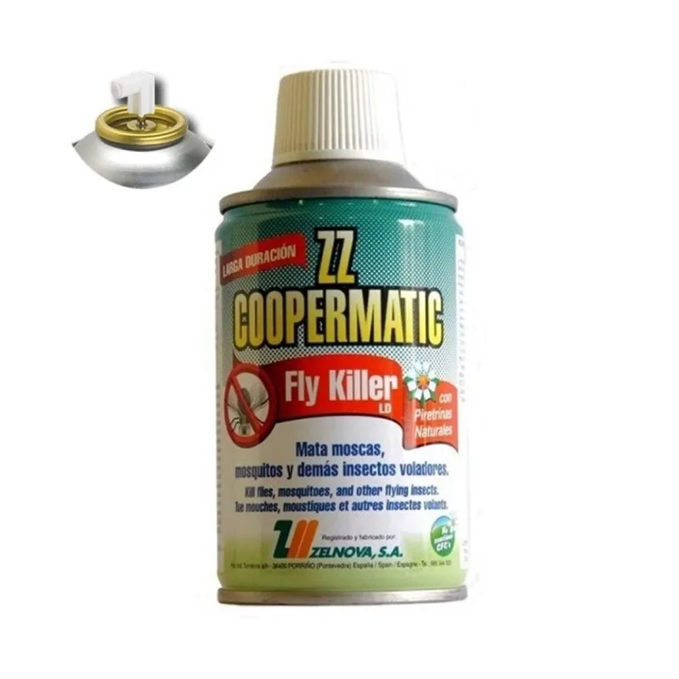 Aerosol împotriva insectelor Coopermatic, reîncărcare, 250 ml