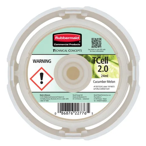Rezervă pentru aromaterapie Rubbermaid TCell 2.0, pepene, 24 ml
