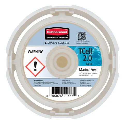 Rezervă pentru odorizant de aer Rubbermaid TCell 2.0, marine, 24 ml