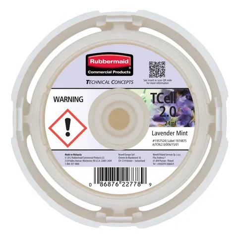 Rezervă pentru odorizant Rubbermaid TCell 2.0, lavandă, 24 ml