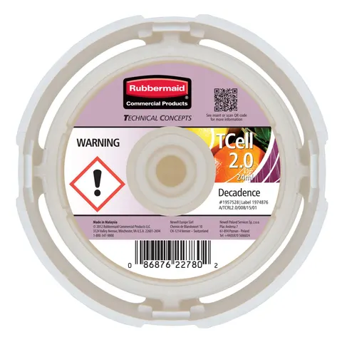 Rezervă pentru aromaterapie Rubbermaid TCell 2.0, decadent, 24 ml
