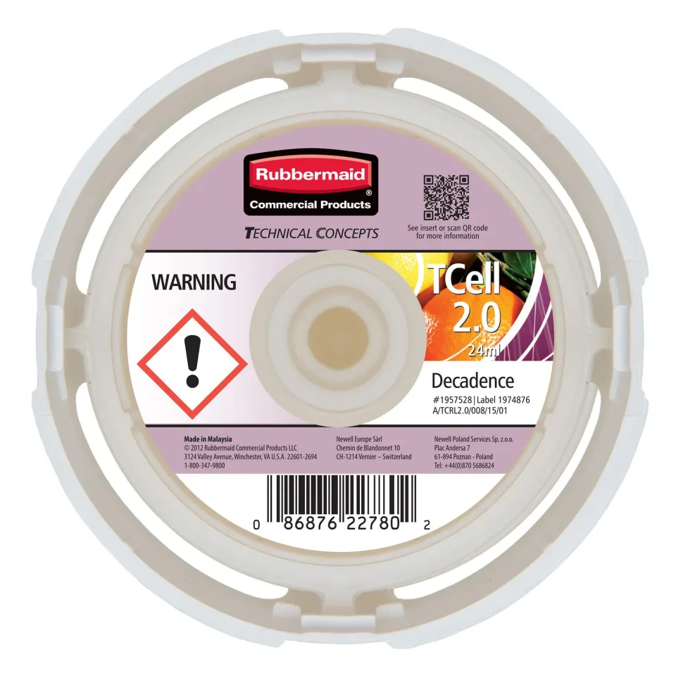 Rezervă pentru aromaterapie Rubbermaid TCell 2.0, decadent, 24 ml