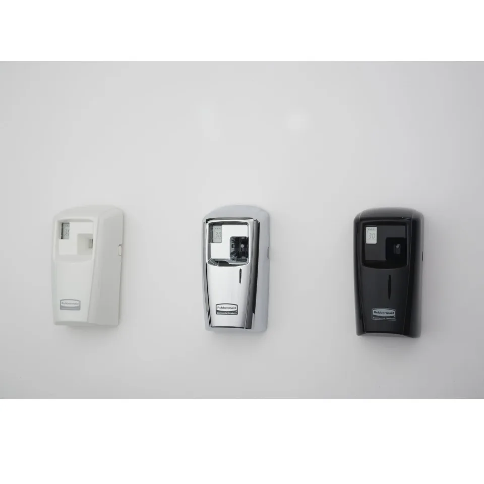 Dispenser Rubbermaid Microburst 3000, cu afișaj LCD, negru, 75 ml
