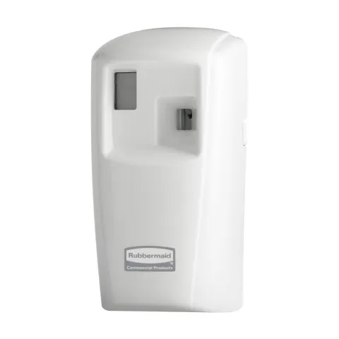 Dispenser Rubbermaid Microburst 3000, cu afișaj LCD, alb, 75 ml