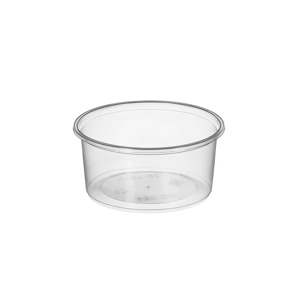 Cutie, rotundă, diametru 101 mm, 250 ml, 50 buc