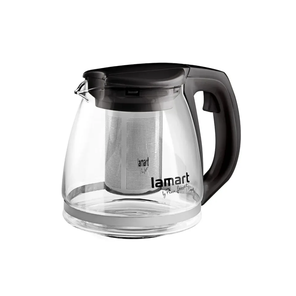 Termos pentru ceai Lamart LT1212, 1.1 L, negru