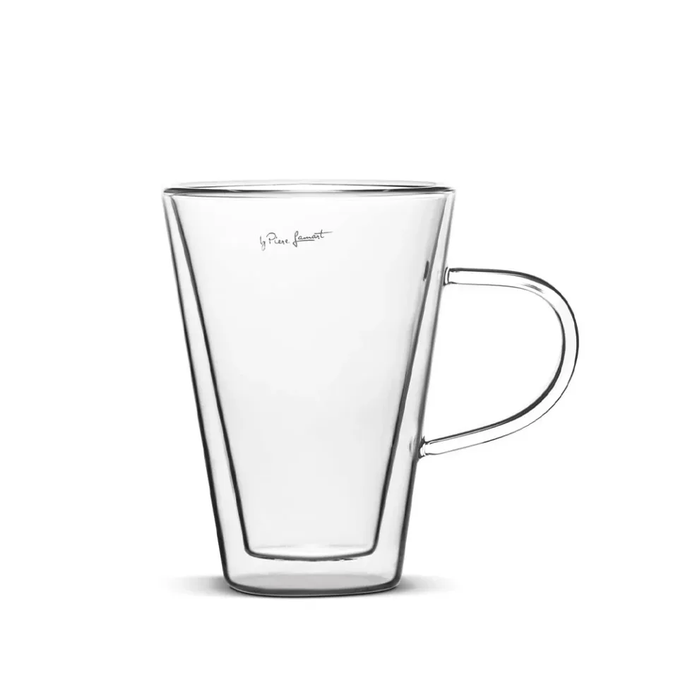 Set 2 cești pentru ceai Lamart LT9028, 300 ml
