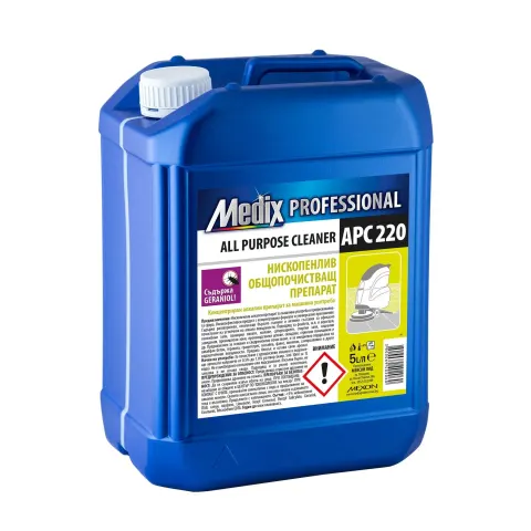 Detergent general de curățare cu spumare redusă Medix Professional, APC 220, 5 L