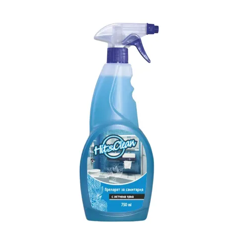 Detergent pentru curățarea faianței Hit&Clean și depunerilor de calcar, cu pulverizator, 750 ml