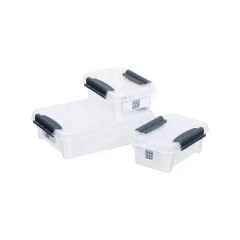 Cutii de depozitare Pro Box, 1 x 0.9 L și 2 x 0.4 L