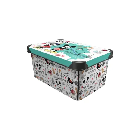 Cutie de depozitare Disney Berlin, verde, 10 L