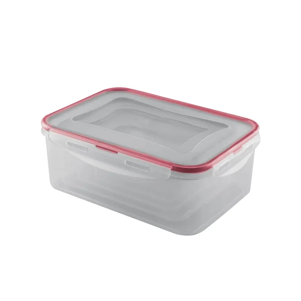 Set 4 recipiente pentru alimente Lamart LT6032, dreptunghiulare