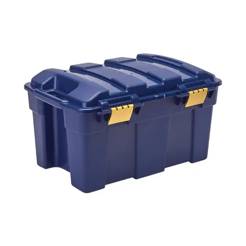 Cutie de depozitare Fellowes, albastru închis, 40 L