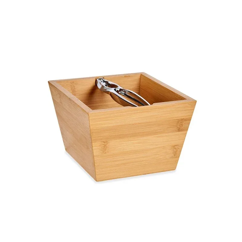 Cutie cu spargător de nuci Kinvara, bambus, 16 cm