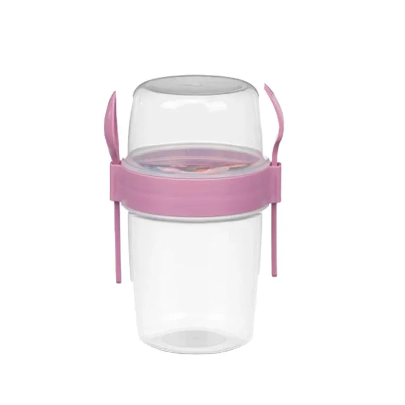Recipient pentru alimente Leknes, cu tacâmuri, 1100 ml, asortat