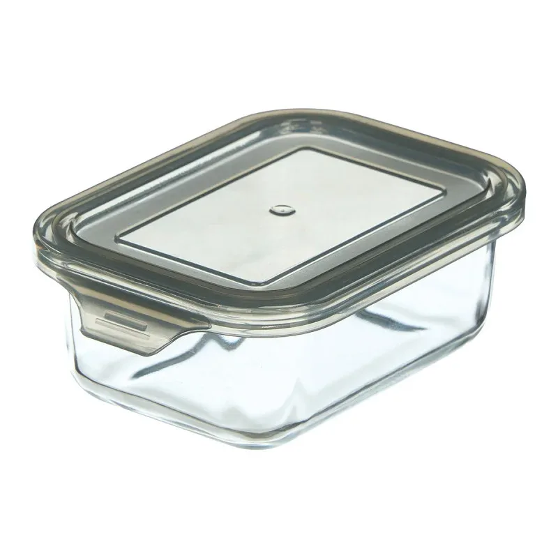 Recipient alimentar Vivalto, dreptunghiular, gri