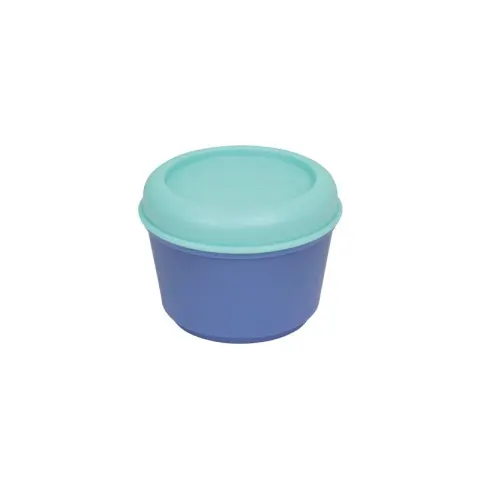 Milan Cutie de prânz, rotundă, albastră, 250 ml