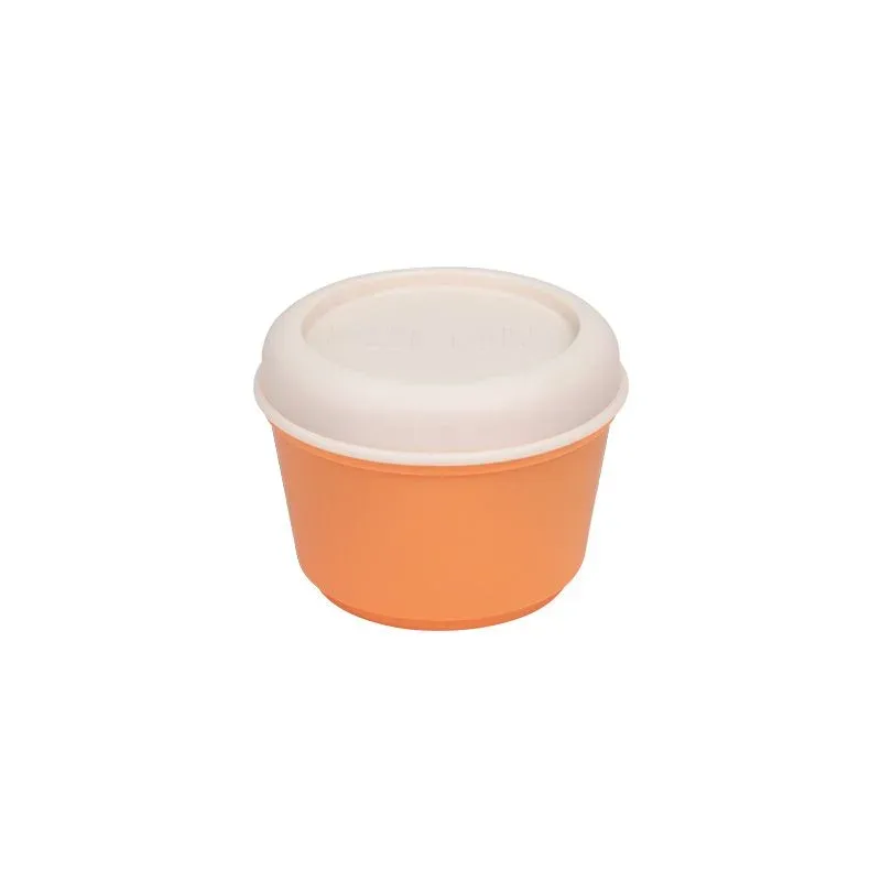 Milan Cutie de prânz, rotundă, portocaliu, 250 ml
