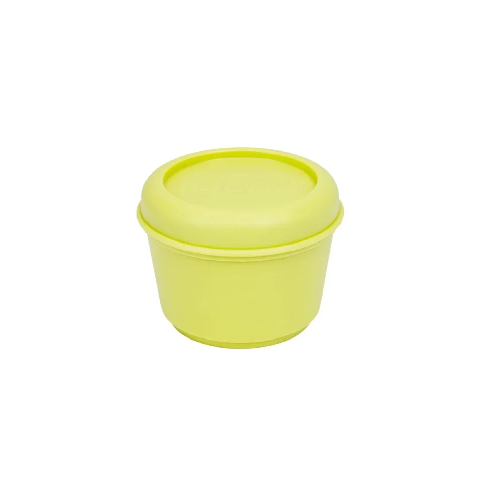 Milan Cutie de prânz Sunset, rotundă, galben, 250 ml
