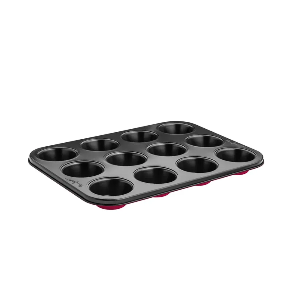 Tavă pentru brioșe Lamart LT3072, 35.5 x 26.5 cm