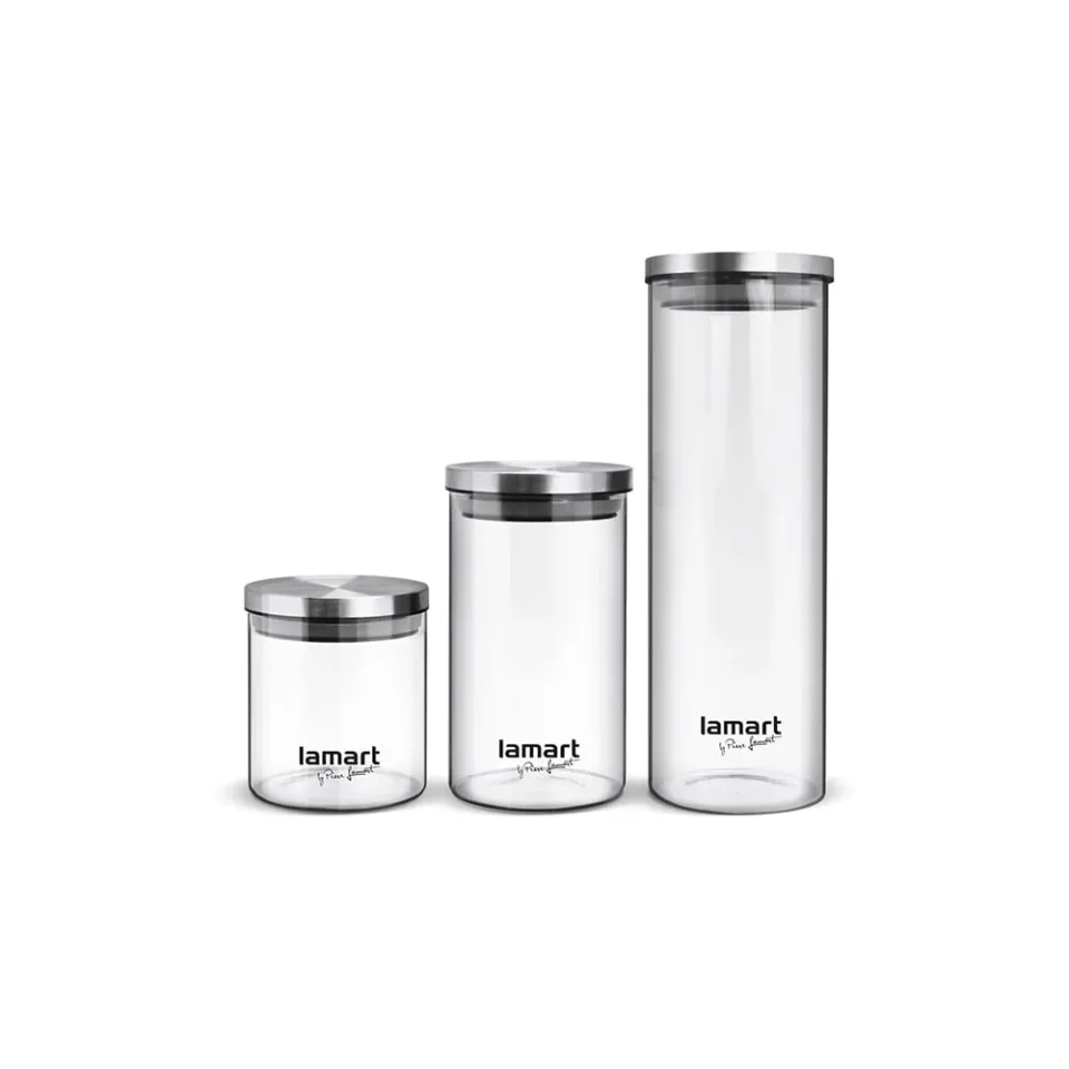Set recipiente pentru condimente Lamart Spice Jar LT6025, 3 buc.