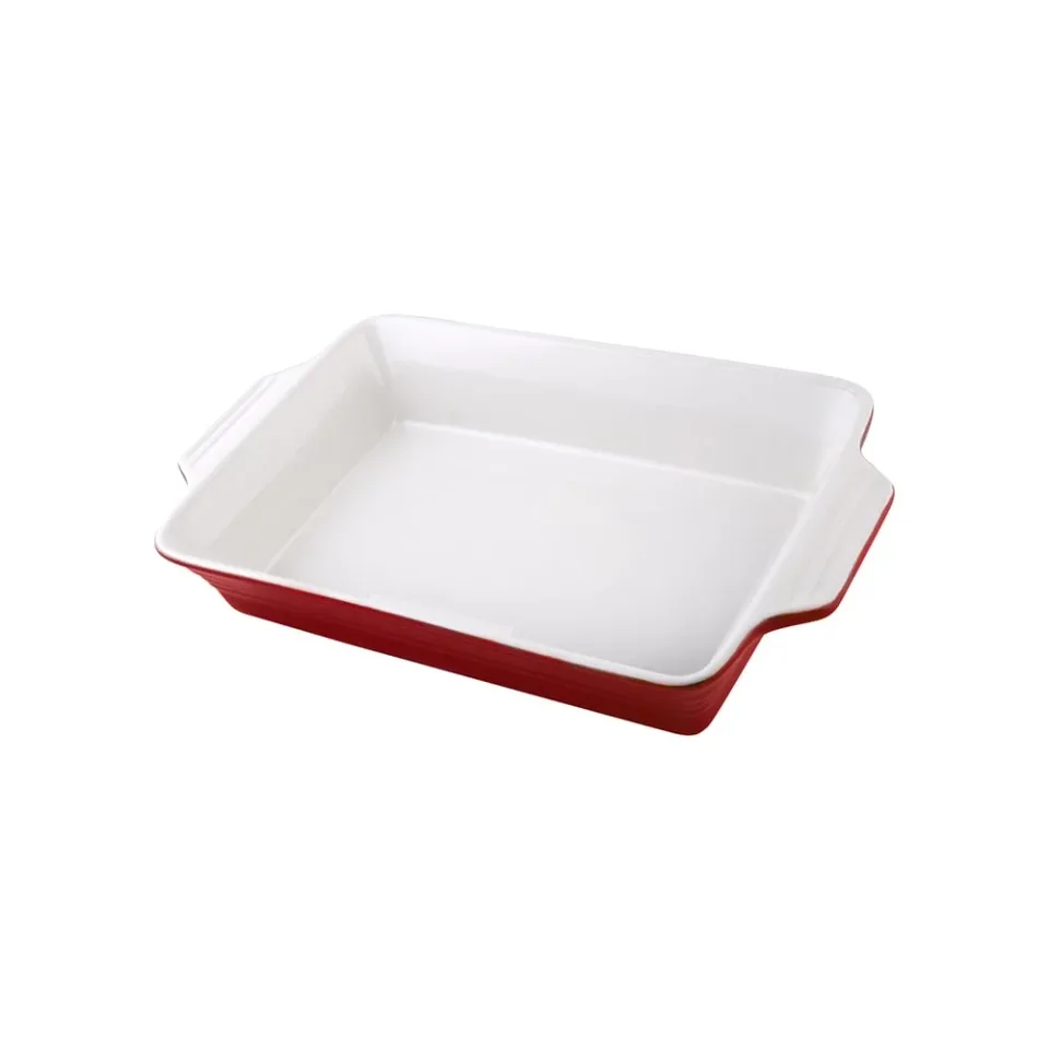 Vas de copt Lamart LT9203, ceramică, dreptunghiular, 2,5 L