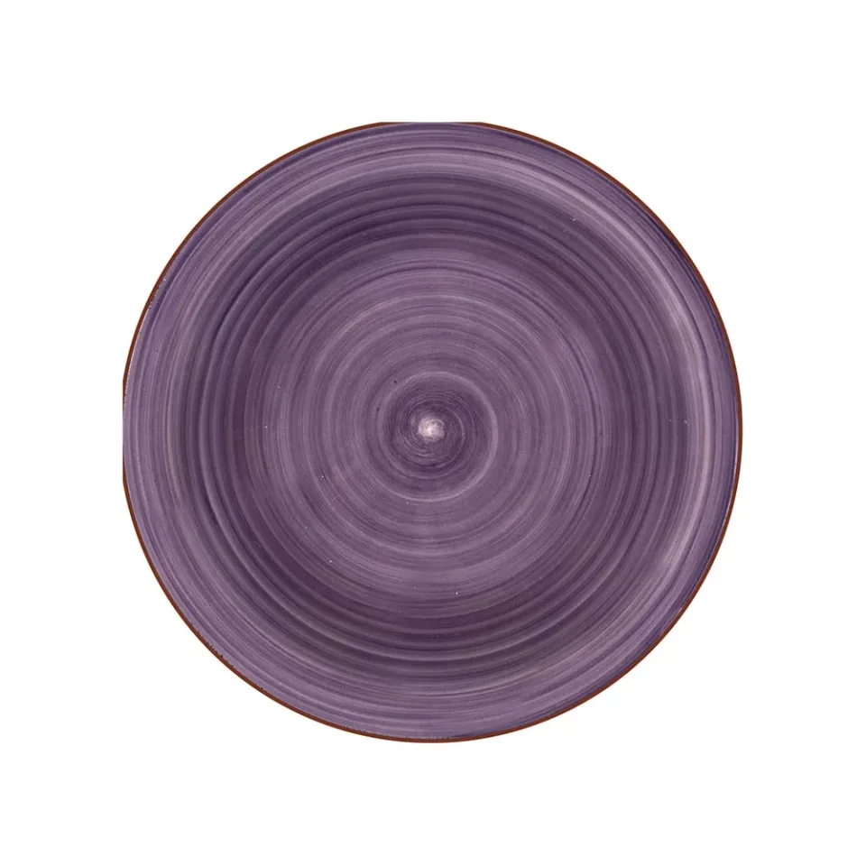 Farfurie pentru supă Lamart LT9096, 21.5 cm, mov