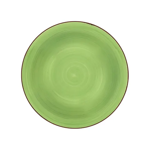 Farfurie Lamart LT9097, pentru supă, 21.5 cm, verde