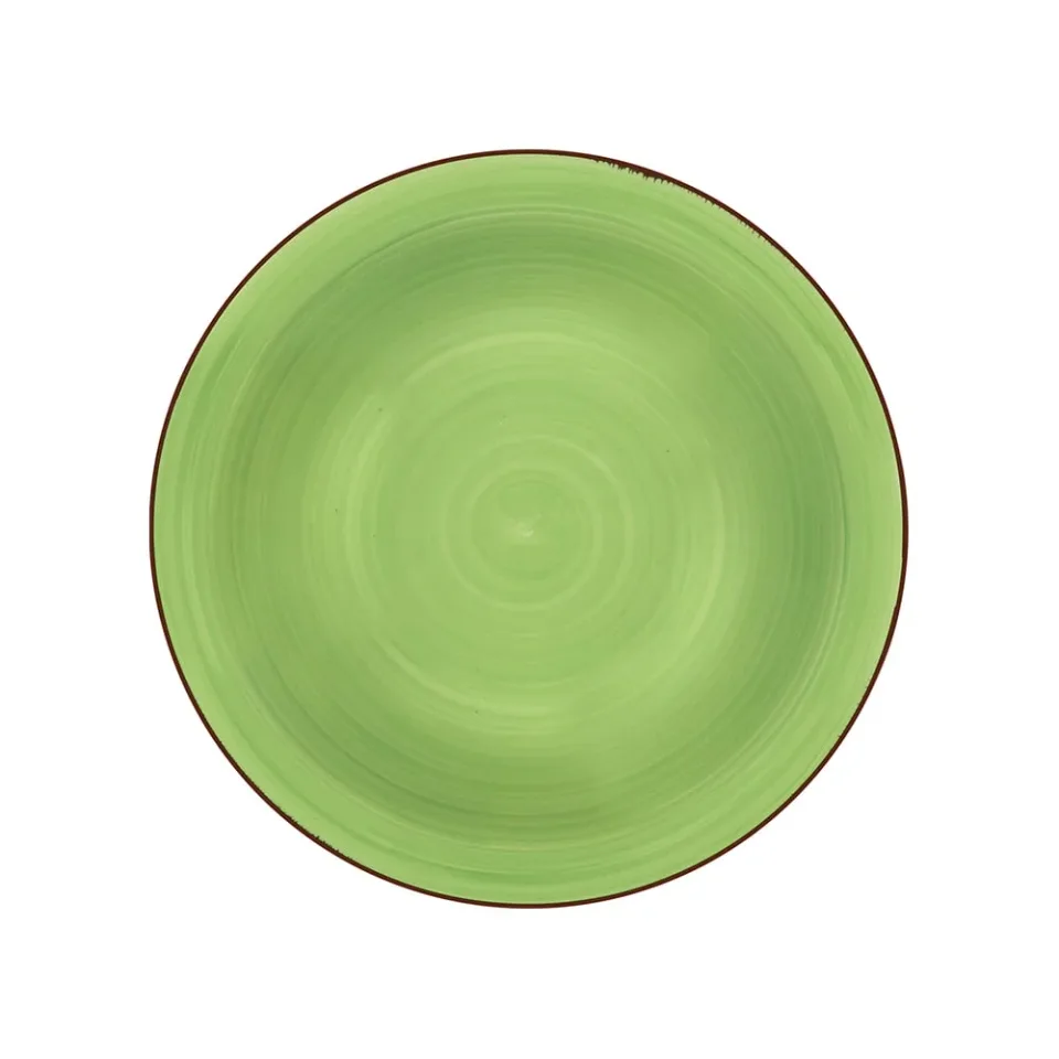 Farfurie Lamart LT9097, pentru supă, 21.5 cm, verde