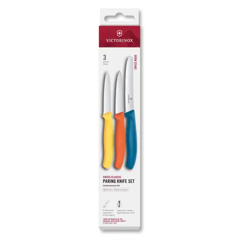 Set cuțite Victorinox Swiss Classic, culori asortate, 3 piese