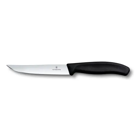 Victorinox Cuțit utilitar, pentru carne și legume, 12 cm, negru