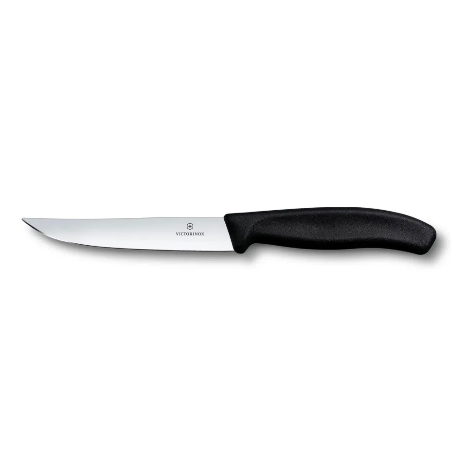 Victorinox Cuțit utilitar, pentru carne și legume, 12 cm, negru
