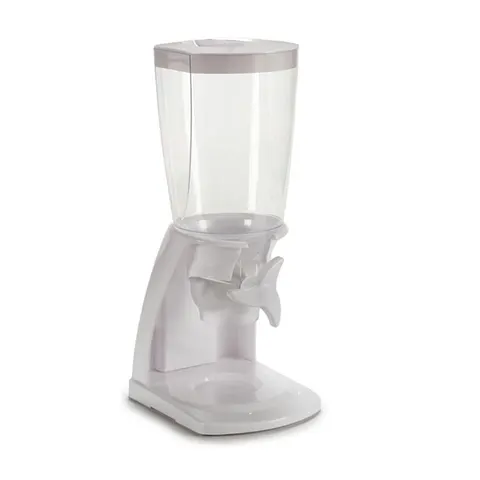 Dispenser cereale Kinvara, plastic, 4.5 L, alb