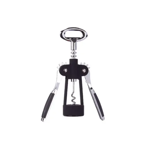 Tirbușon Kinvara, cromat, 200 g, negru