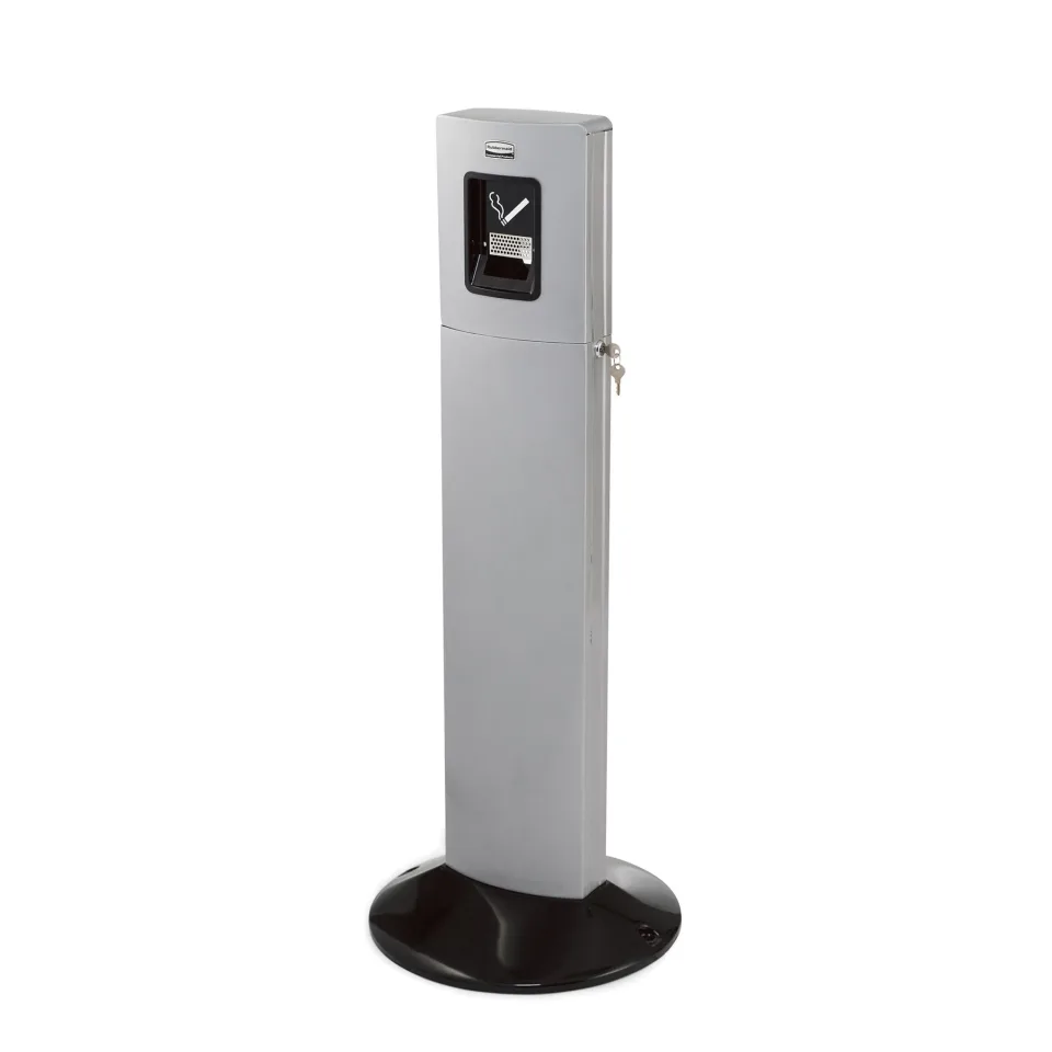 Scrumieră Rubbermaid Metropolitan, gri, 6 l