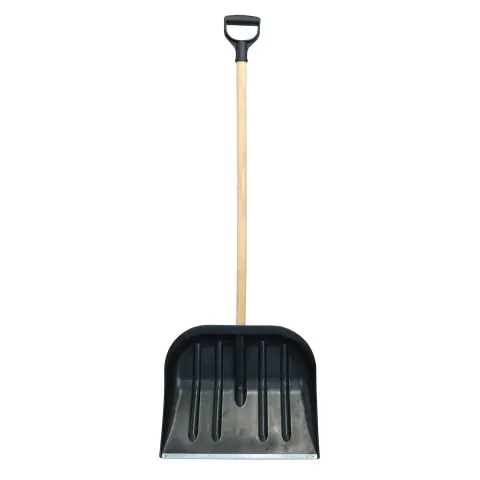 Lopata pentru zăpadă, cu lamă și mâner din aluminiu, 49 cm