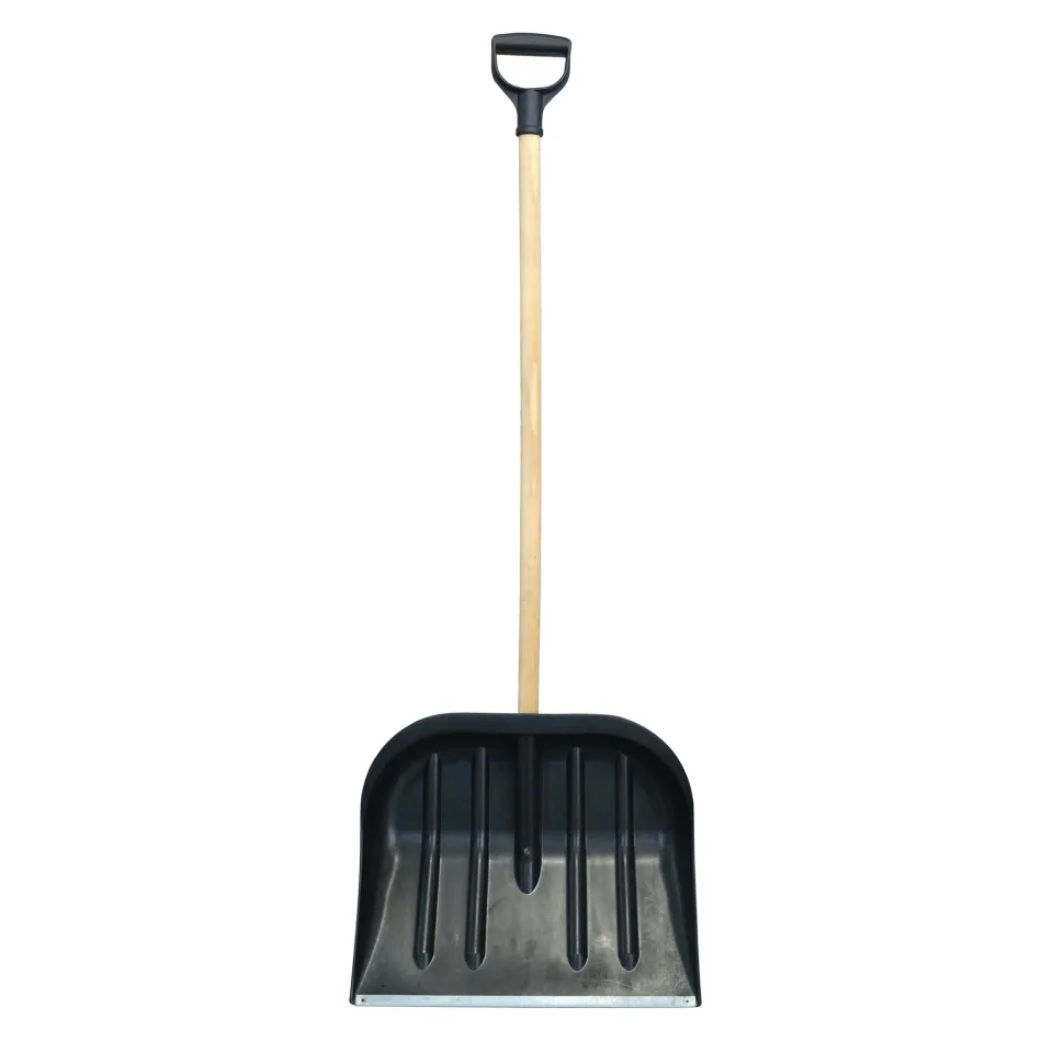 Lopata pentru zăpadă, cu lamă și mâner din aluminiu, 49 cm